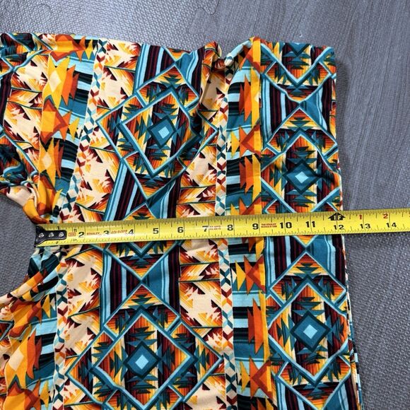 NEW LuLaRoe TC Leggings Buttery Soft Southwest Aztec Print - Picture 4 of 5